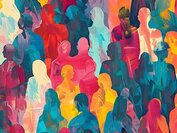 Bildmotiv bunte Zuwanderung