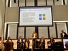 Podium beim Hauptstadtkongress
