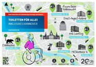 Postkarte Standorte Toiletten für alle